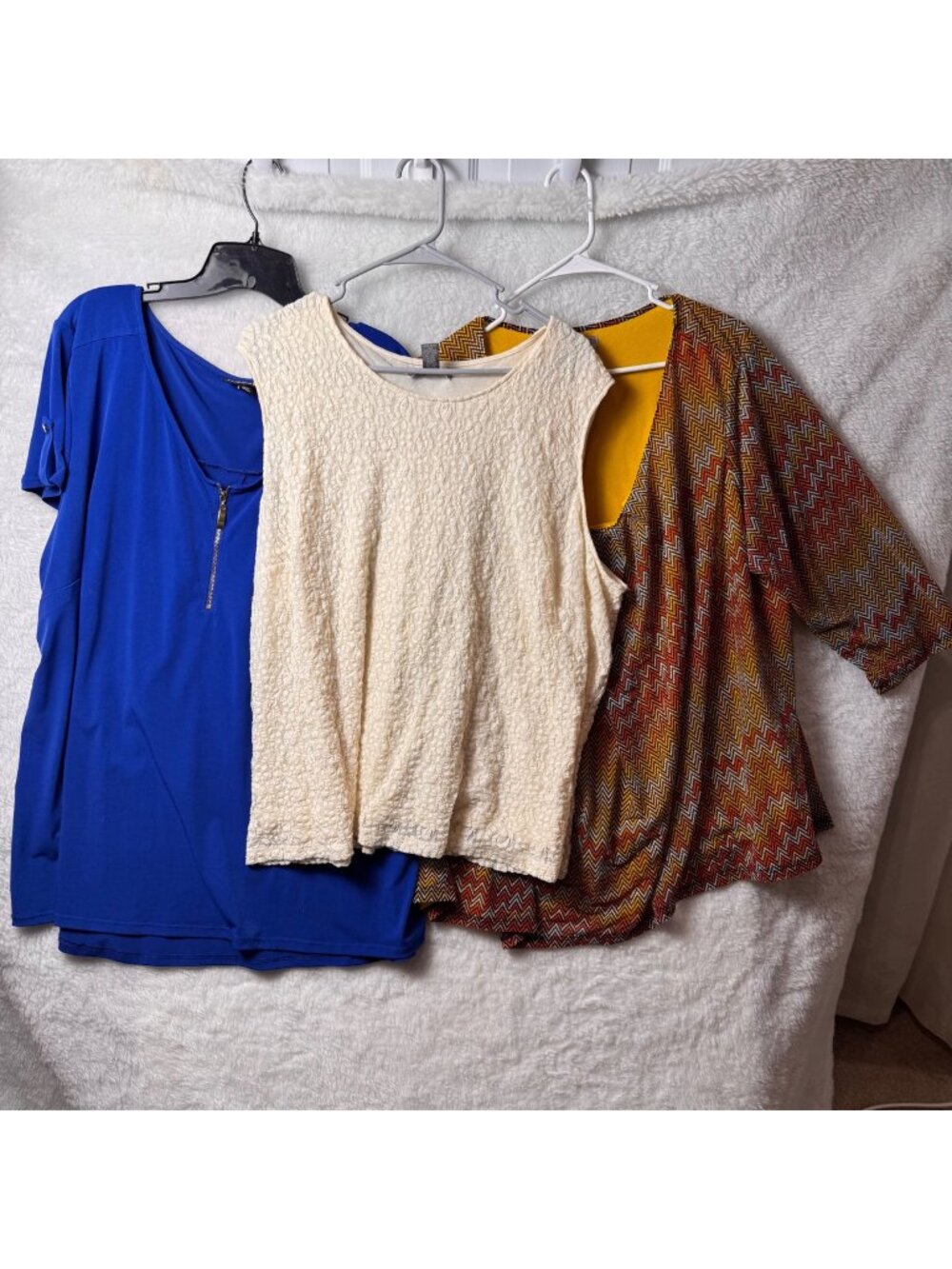 Plus size 3X blouse bundle - Roz &Ali, Jennifer Lopez, Kate Hill office career